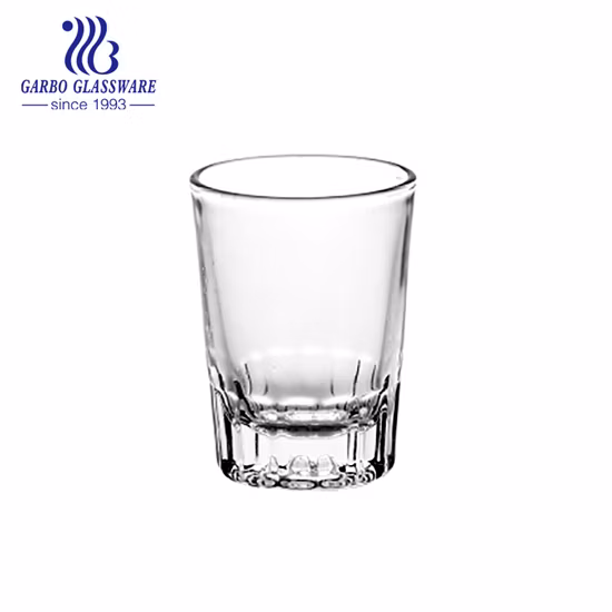 Bicchiere da liquore trasparente da uomo da 2 Oz Bicchiere da degustazione di liquori personalizzato per bar Bicchiere da vino da shot da 50 ml